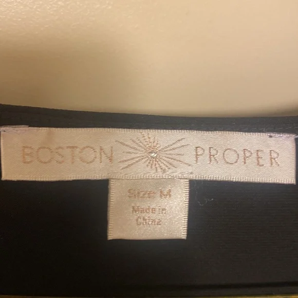 Unique black evening dress with lots of stretch.  Low neck.uniquely designed! - Picture 7 of 7